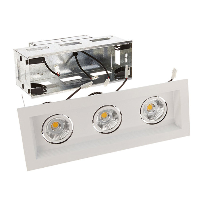 Mini Multiple 3 Light Remodel Housing 5 Led Recessed Lighting Kit Mini Multiple 3 Light Remodel Housing 5 Led Recessed Lighting Kit