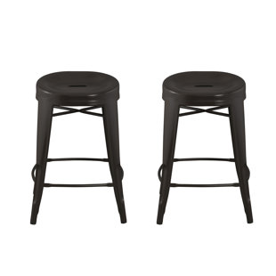 Quinn Bar Stool Wayfair Quinn 24 Bar Stool Set Of 2