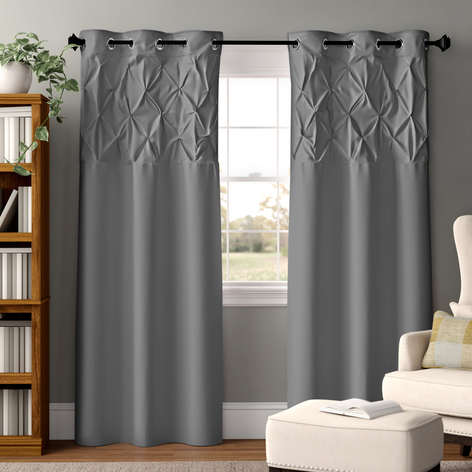 curtains in home center