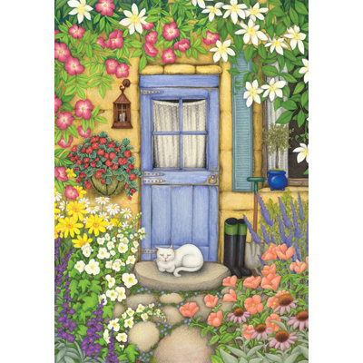 Flossie's Garden Garden flag Toland Home Garden