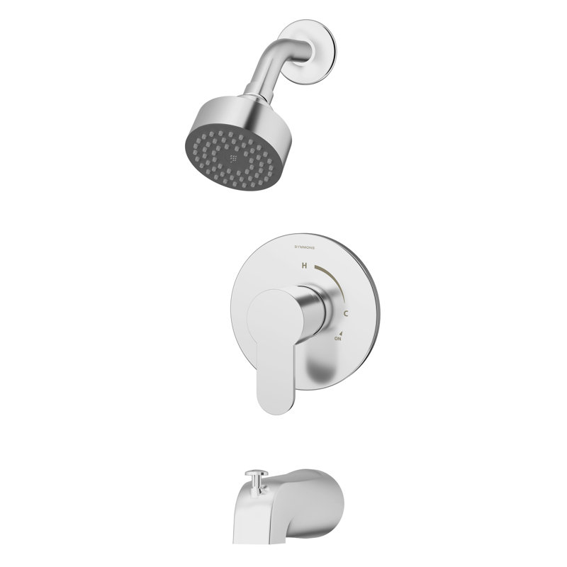 Symmons Identity Tub And Shower Faucet Trim Kit Metal Lever Handle Wayfair