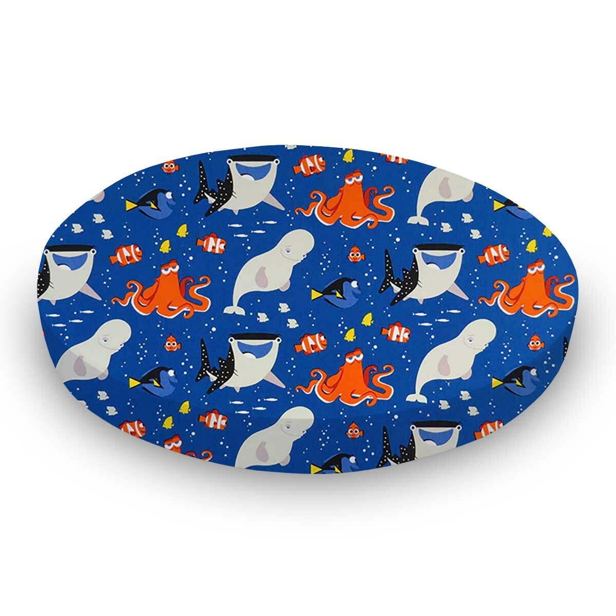 Sheetworld Finding Nemo And Dory Fitted Crib Sheet Wayfair Ca