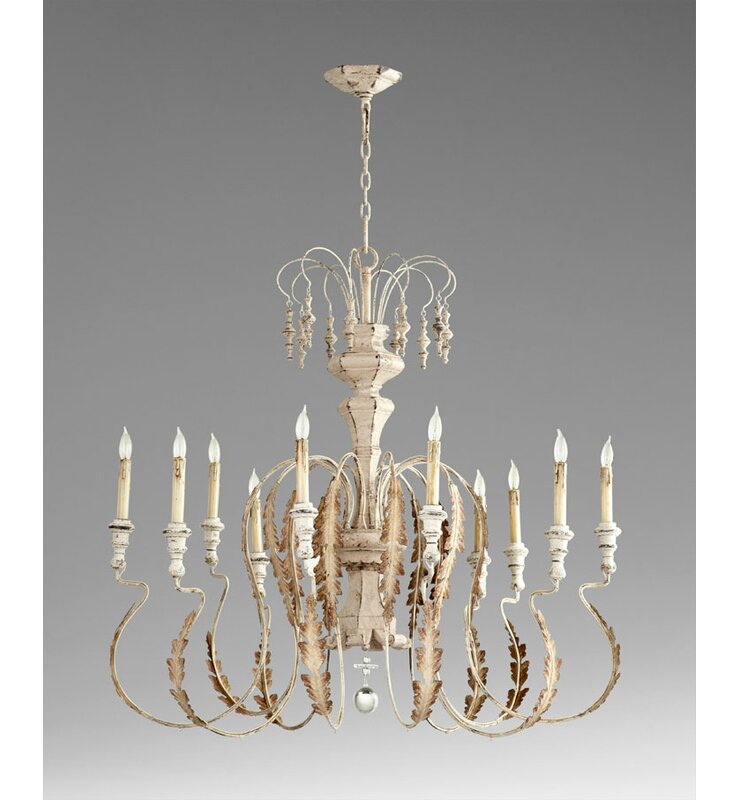 Cyan Design 10 - Light Candle Style Classic / Traditional Chandelier ...