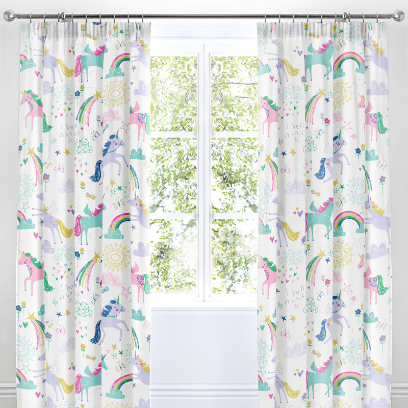 17 Stories Maelle Lined Pencil Pleat Room Darkening Curtains
