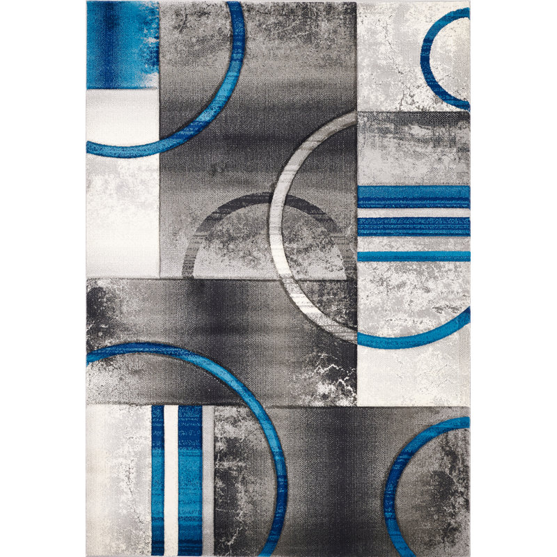 Orren Ellis Sears Gray Turquoise Area Rug Reviews Wayfair Sears Gray Turquoise Area Rug