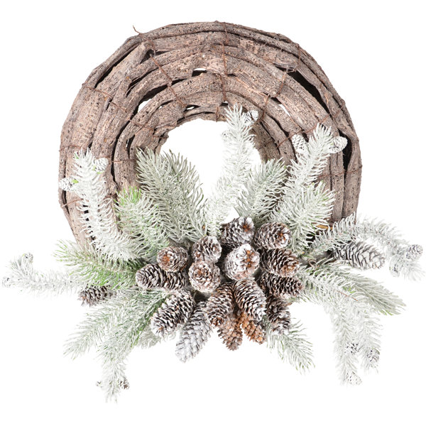 Best Elegant Beautiful Flocked Front Door Evergreen Wreath Military Christmas Wreath Patriotic Wreath