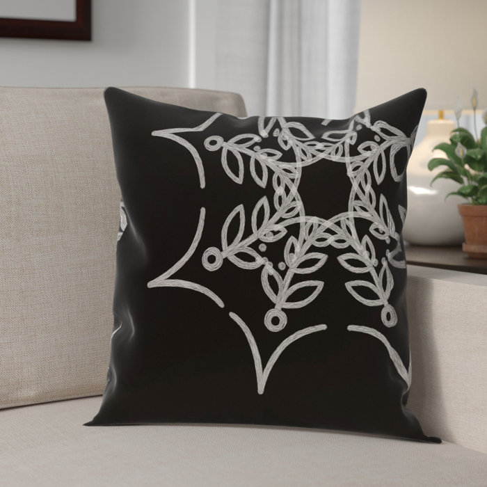 The Holiday Aisle Web Art Holiday Print Outdoor Throw Pillow Wayfair