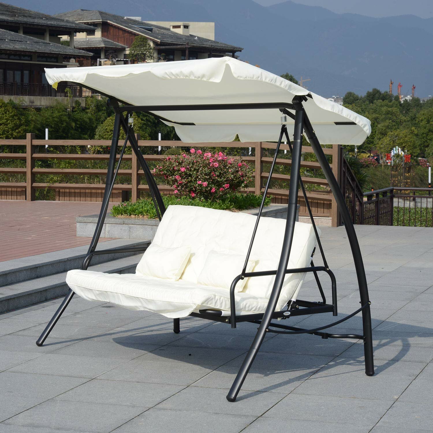 swing with reclining seat