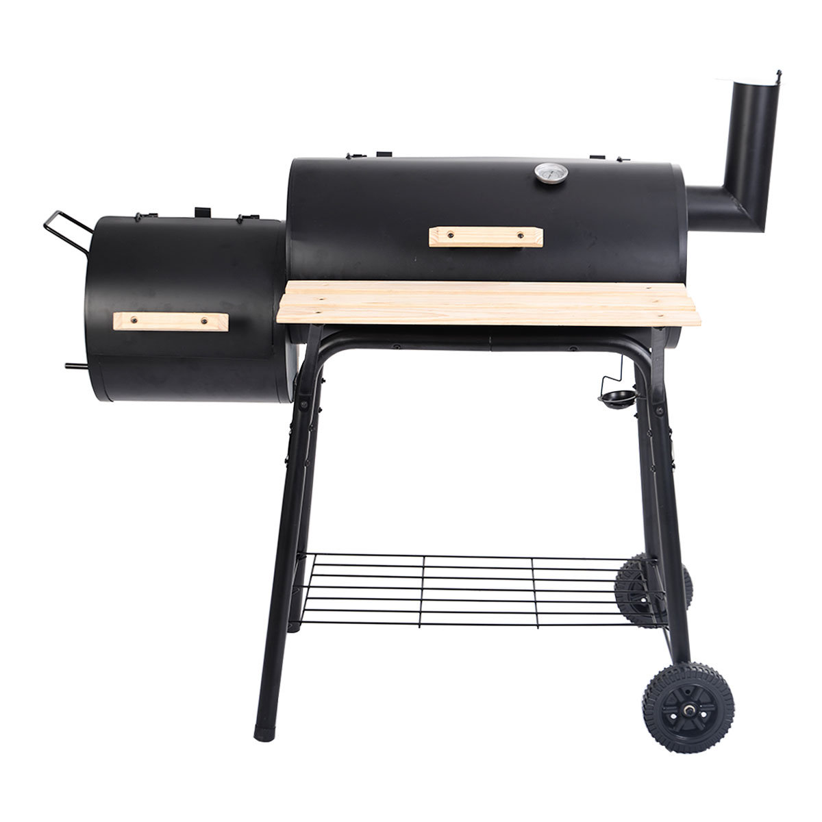Topbuy Bbq Grill Charcoal Barbecue Meat Smoker Backyard Camping Wayfair