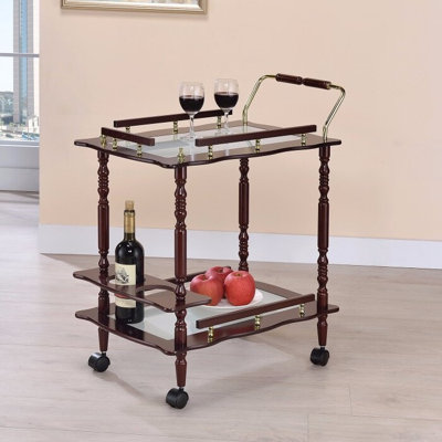 Kimmons Dining Bar Carts Winston Porter
