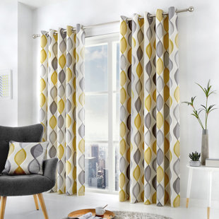 Ready Made Lined Curtains Wayfair Co Uk