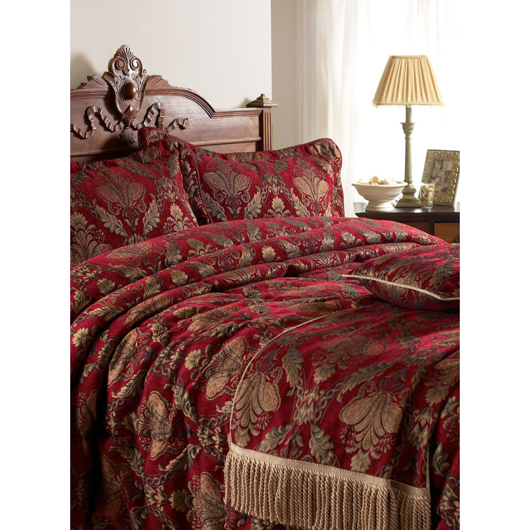 Three Posts Barhop Burgundy Red/Gold 
