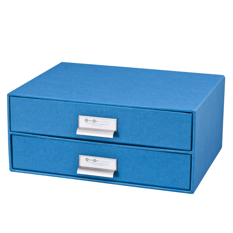 So Birger 2 Drawer Paper File Box Reviews Wayfair