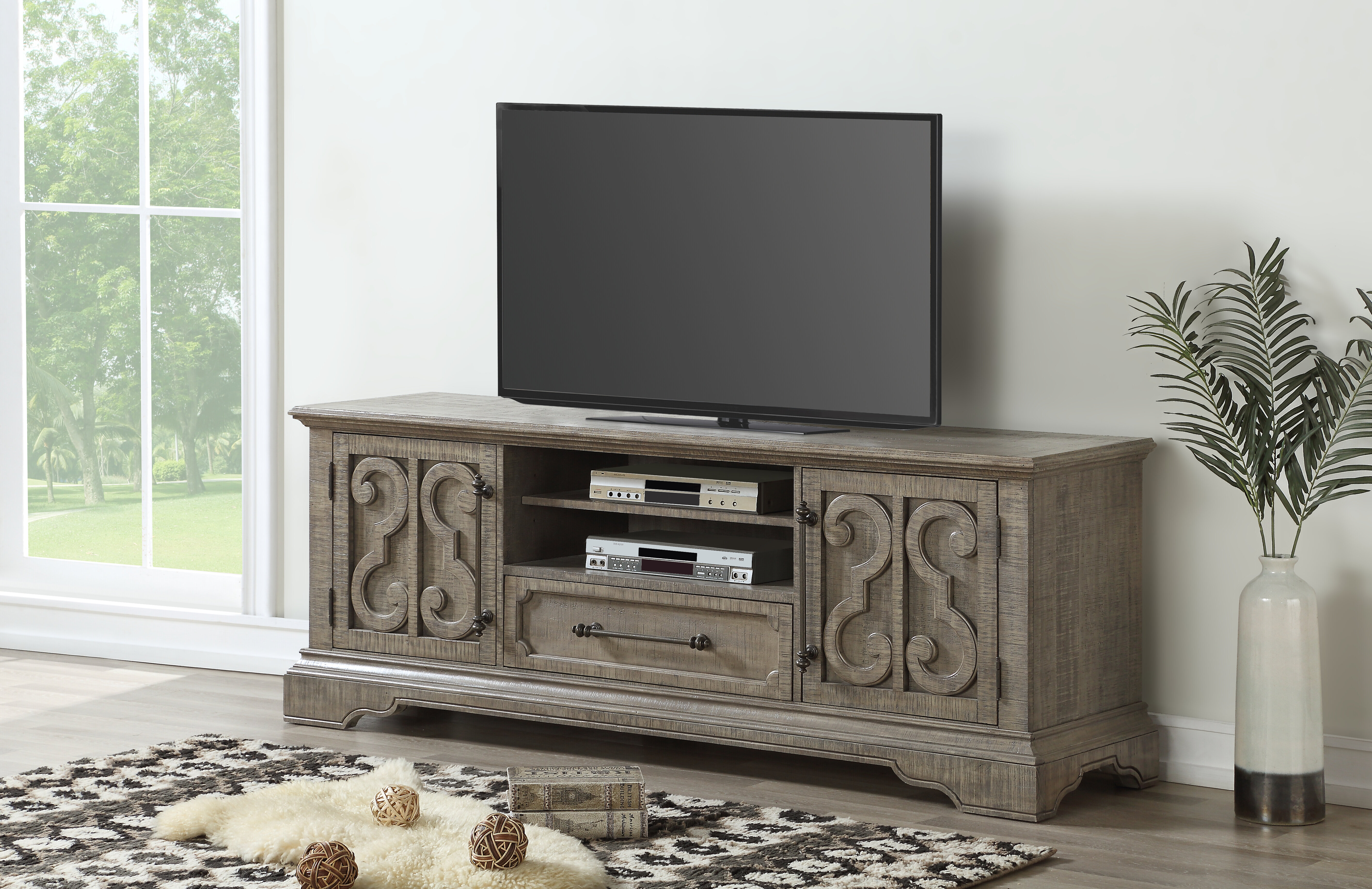 One Allium Way Tristin Tv Stand For Tvs Up To 85 Inches Wayfair