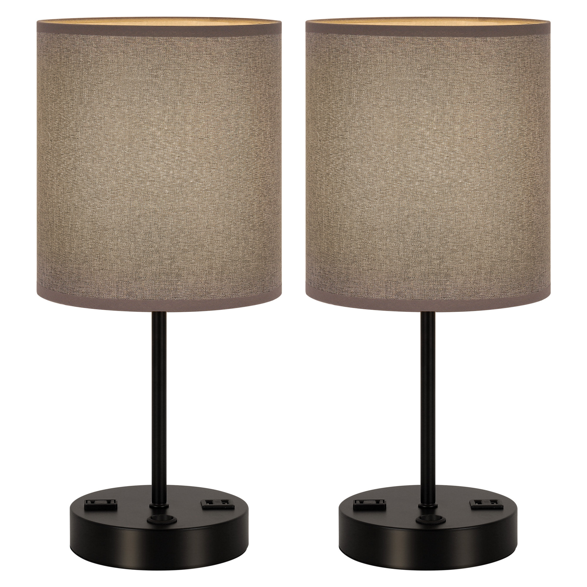 Latitude Run® Metal USB Table Lamp Wayfair