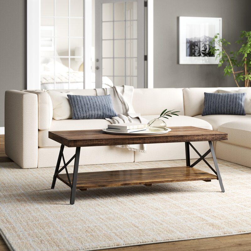 Laurel Foundry Modern Farmhouse Cruz Coffee Table with Storage ...