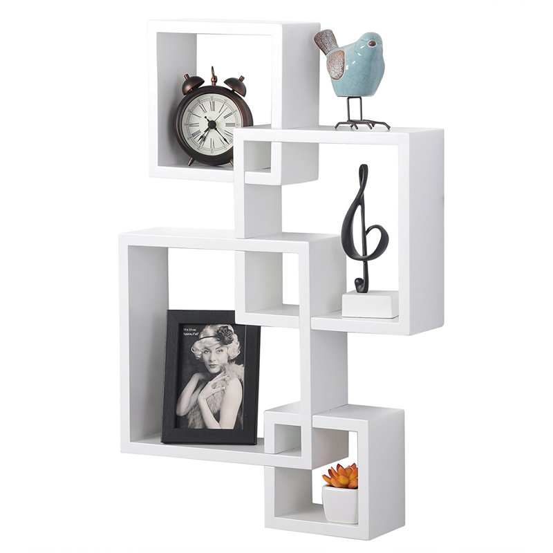 Wrought Studio Ancram Intersecting Decorative Wall Shelf Reviews