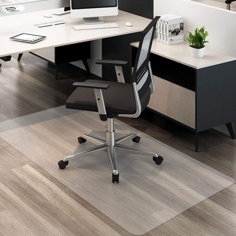 Details about  / 60 x 46/" Rectangle PVC Floor Mat Protector 2.5mm for Hard Wood Floors Desk Chair