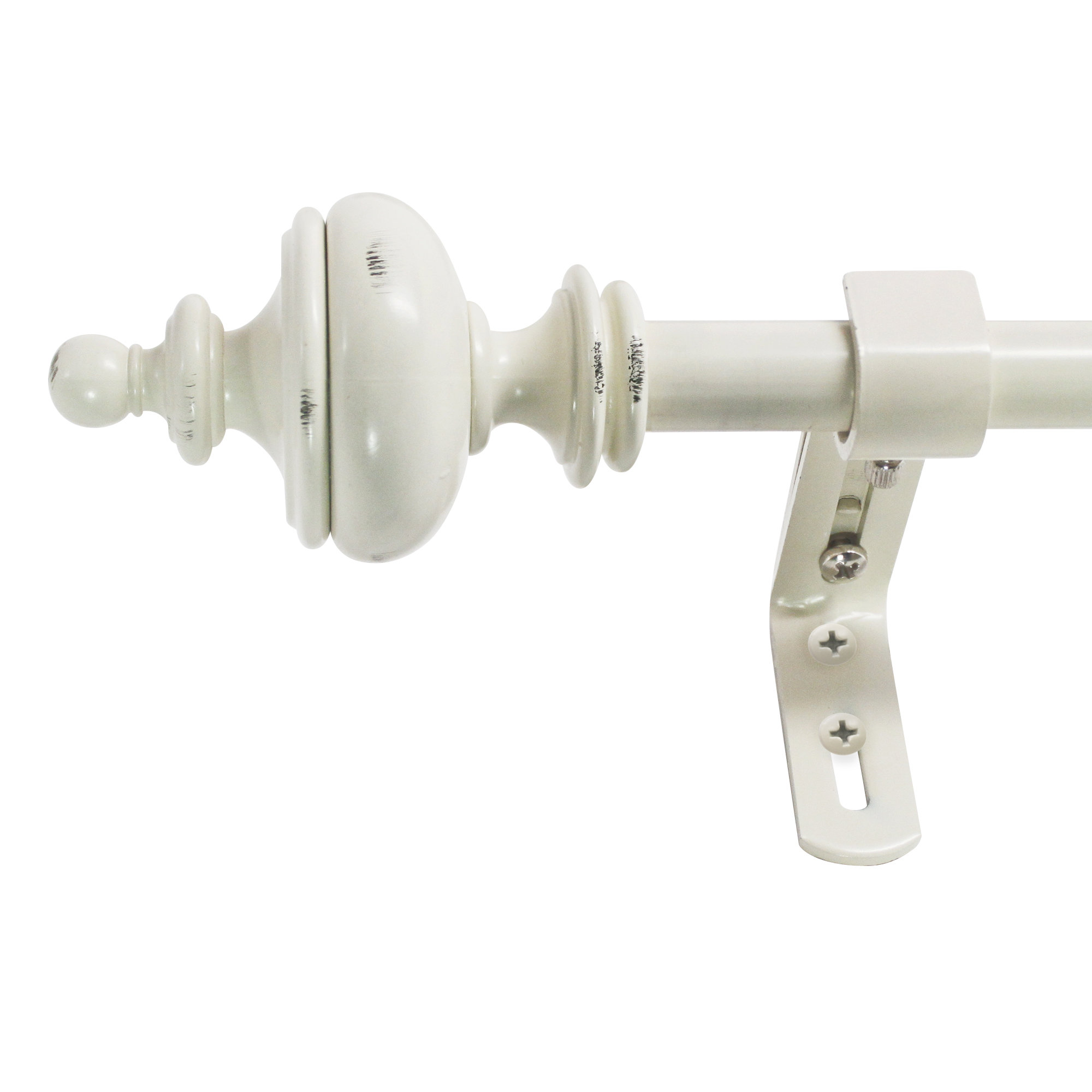 Aston Single Curtain Rod Hardware Set Reviews Birch Lane