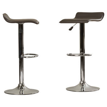 Casabianca Furniture Tito Adjustable Height Swivel Bar Stool Wayfair