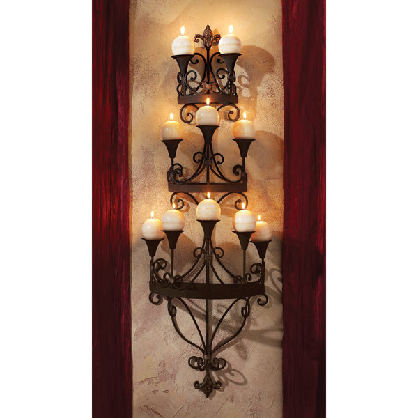 Design Toscano Carbonne Candle Chandelier Wall Sconce Wayfair