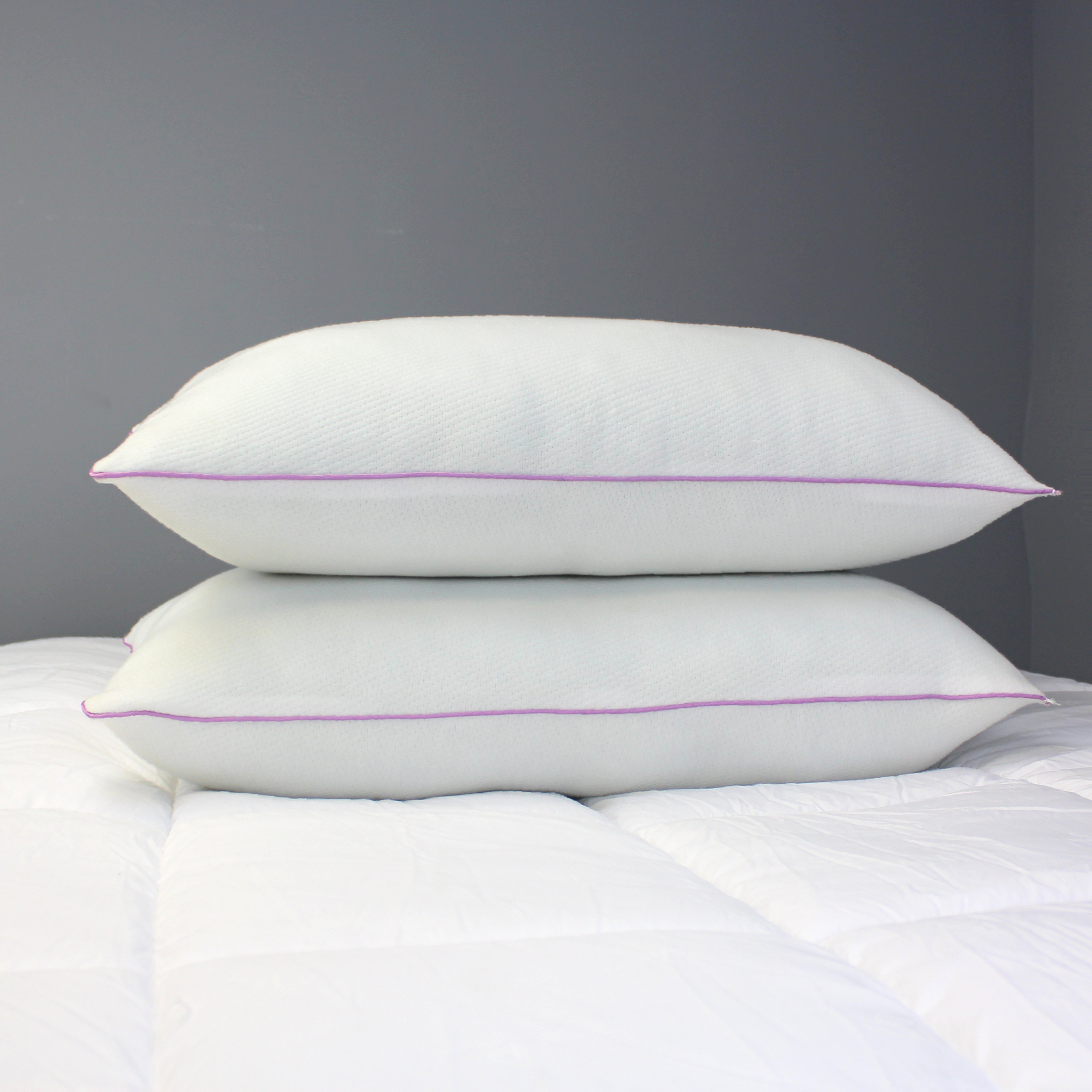 Pegasus Home Fashions Iso Pedic Tranquility Lavender Knit Medium
