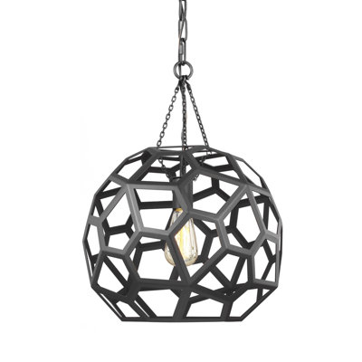 Aguilar 1 - Light Single Globe Pendant by Alexa Hampton INCOMPLETE 