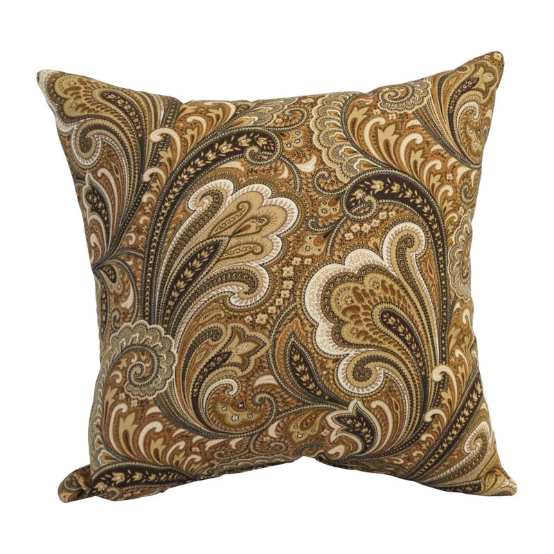 Fleur De Lis Living Sely Indoor Outdoor Paisley Throw Pillow Wayfair