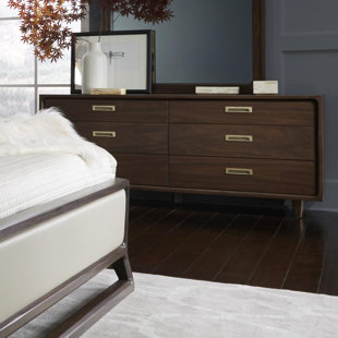 Go to store & view more images Corrigan Studio Arlo 6 Drawer Double Dresser