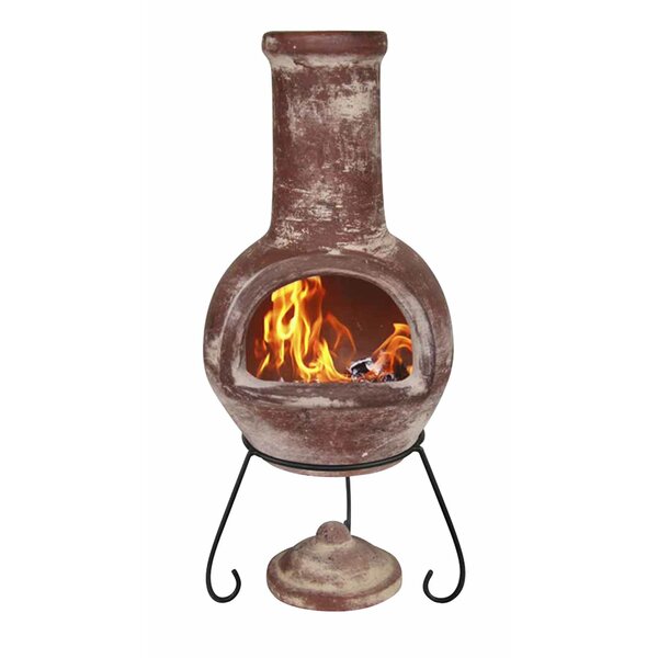 Gardeco Mexican 110Cm H Steel Outdoor Chiminea & Reviews | Wayfair.co.uk