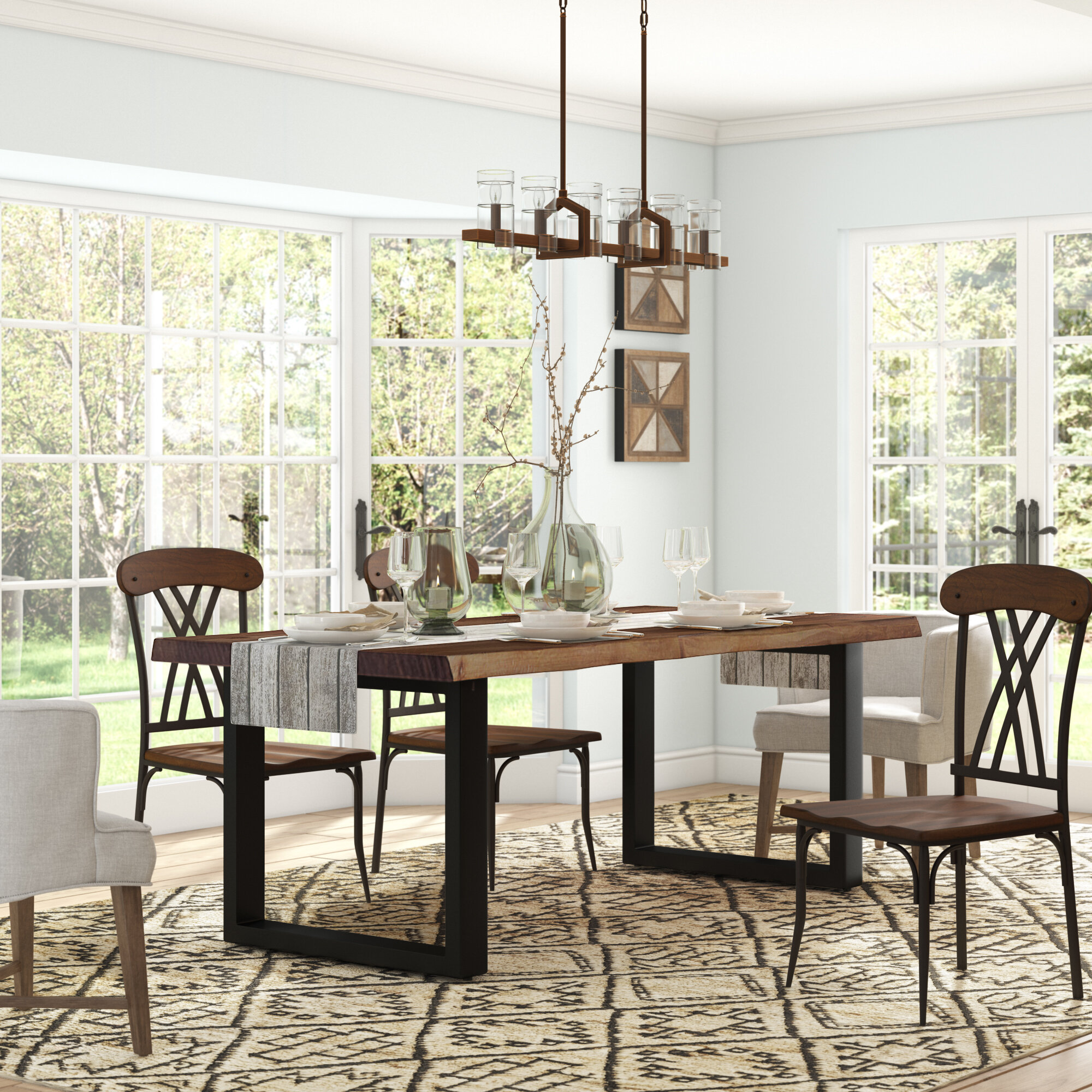 Lemay Iron Dining Table