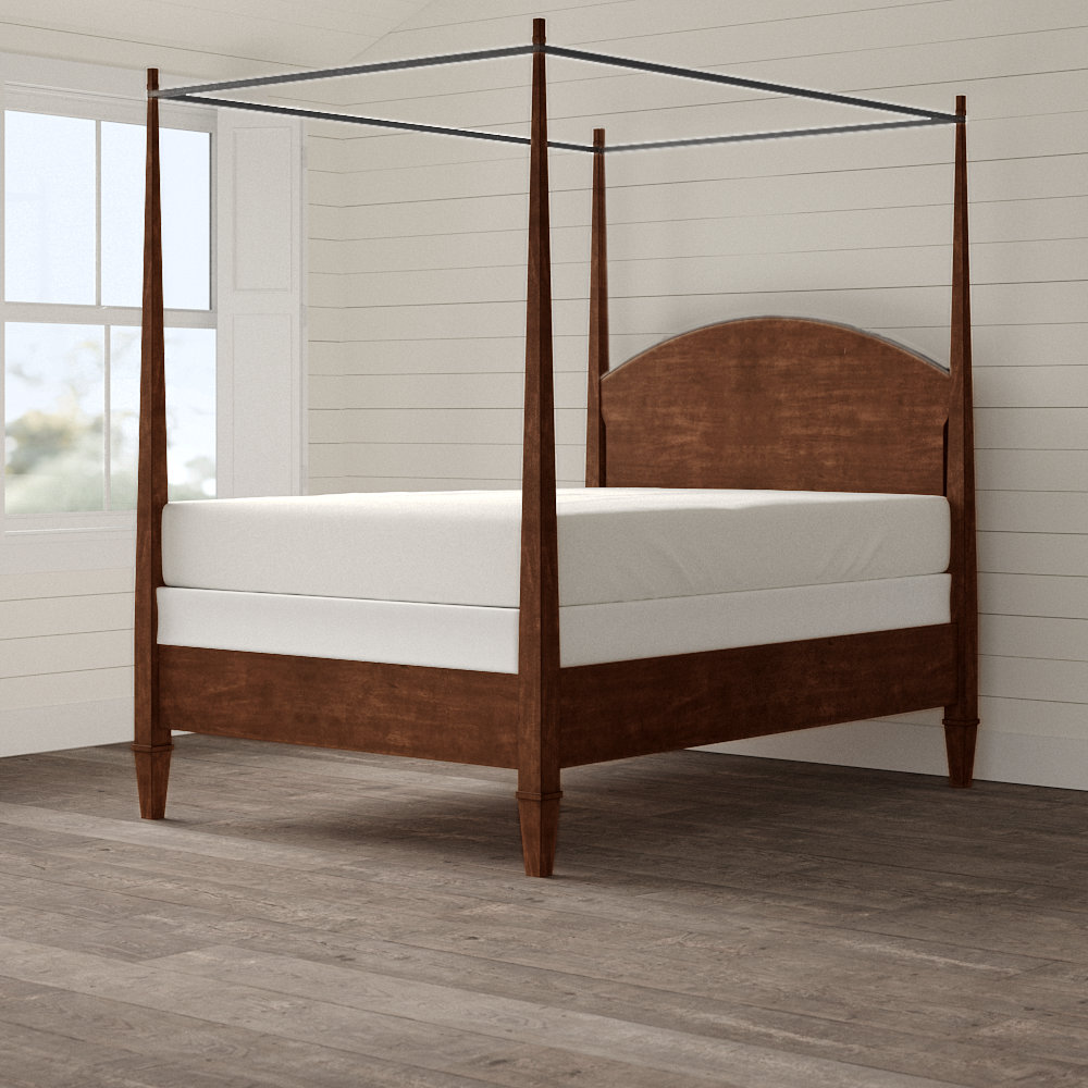 Queen Size Wood Canopy Beds You Ll Love In 2021 Wayfair