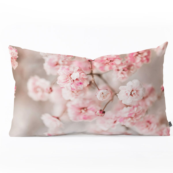 23 x 23 Square Floor Pillow Kess InHouse Ingrid Beddoes Pink Blush