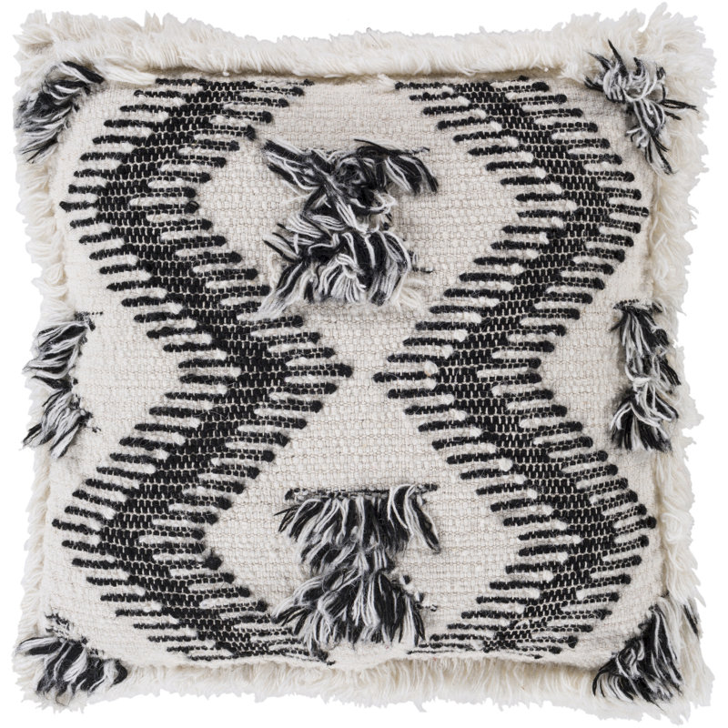 Surya Zelah Handmade Embroidered Throw Pillow Wayfair