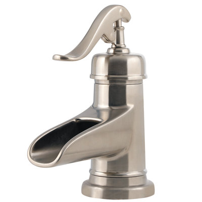 Ashfield Single Hole Bathroom Faucet with Drain Assembly