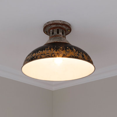Mercado 1-Light 14" Flush Mount