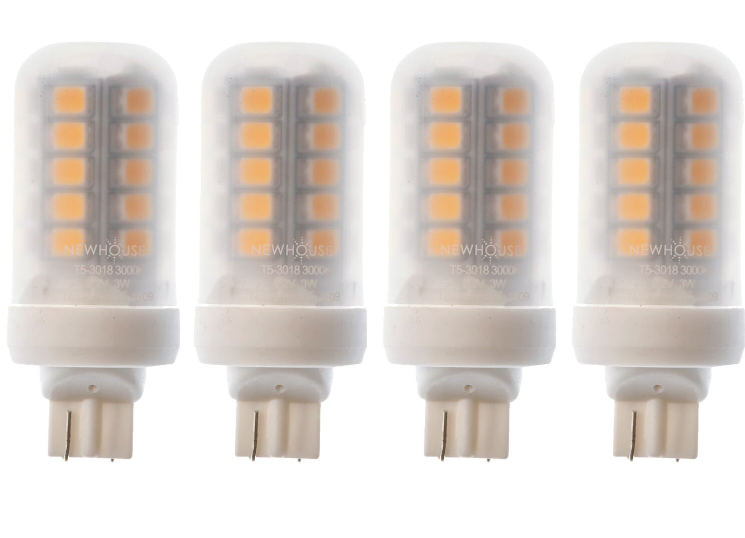 Warm White 3000 K Not Dimmable 300В° G4 Clear Capsule LED Light Bulb 