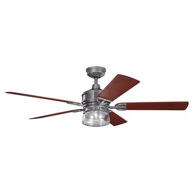 Kichler 60 Inch Pakwa 5 Blade Patio Outdoor Led Ceiling Fan