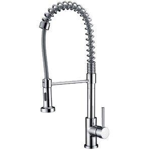 Luxurious Single Handle Pull-down Kitchen Faucet
