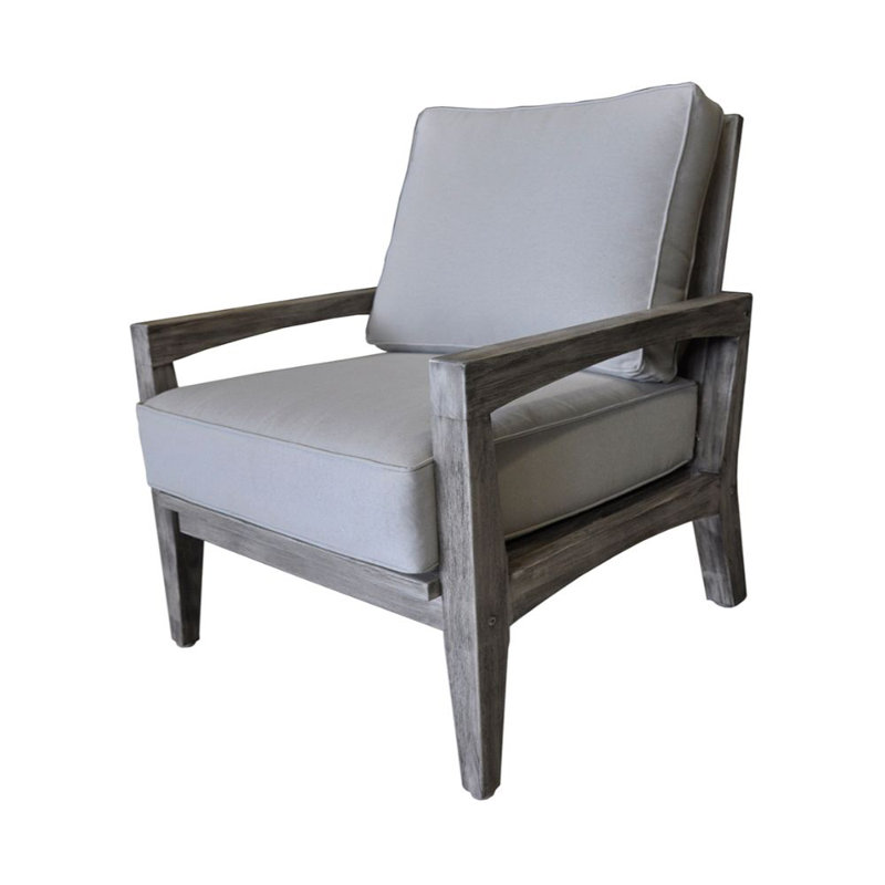 Rosecliff Heights Sessoms Courtyard Casual Surf Side Teak Sofa Seating Group With Cushions Wayfair