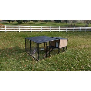 Rabbit Hutch with Run