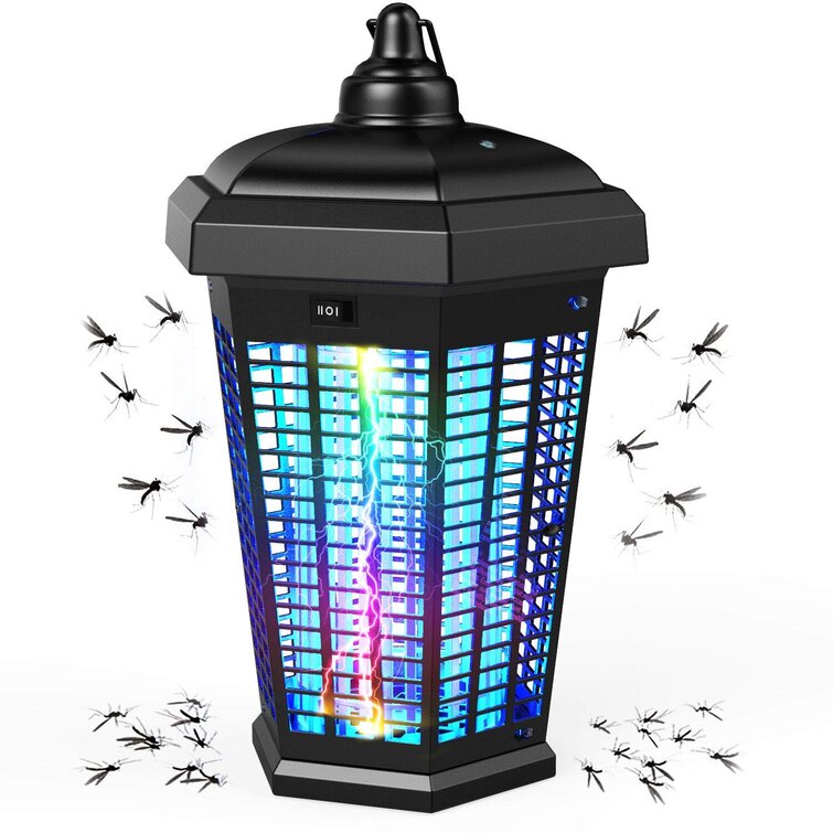 Electric UV Insect Bug Zapper Fly Mosquito Killer Lamp Light with On Off Switch
