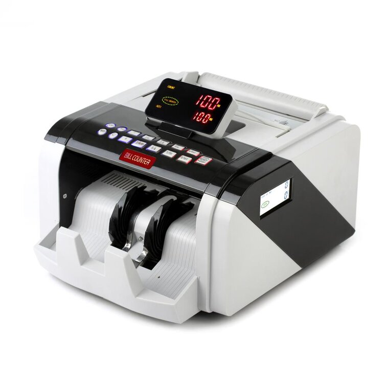 Pyle Banknote Bill Counter Digital Cash Money Automatic Counting Machine 