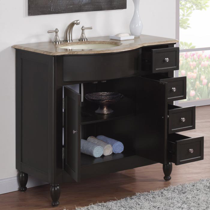 Custom Bathroom Vanities Hamilton silkroad exclusive hamilton 38" single bathroom vanity set Custom Bathroom Vanities Hamilton silkroad exclusive hamilton 38" single bathroom vanity set