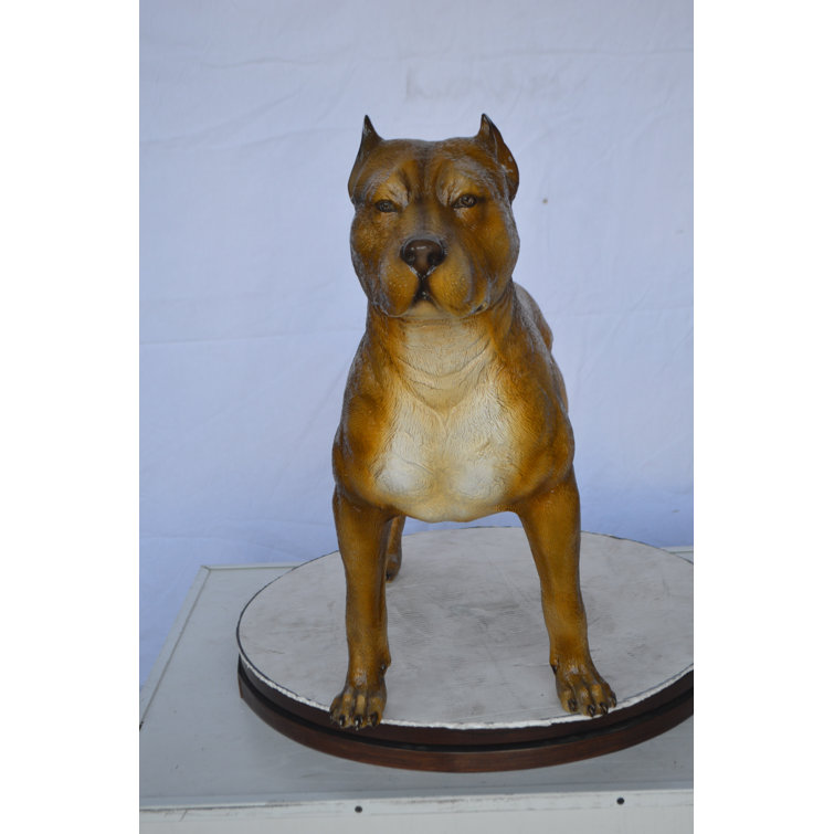 pitbull figurine