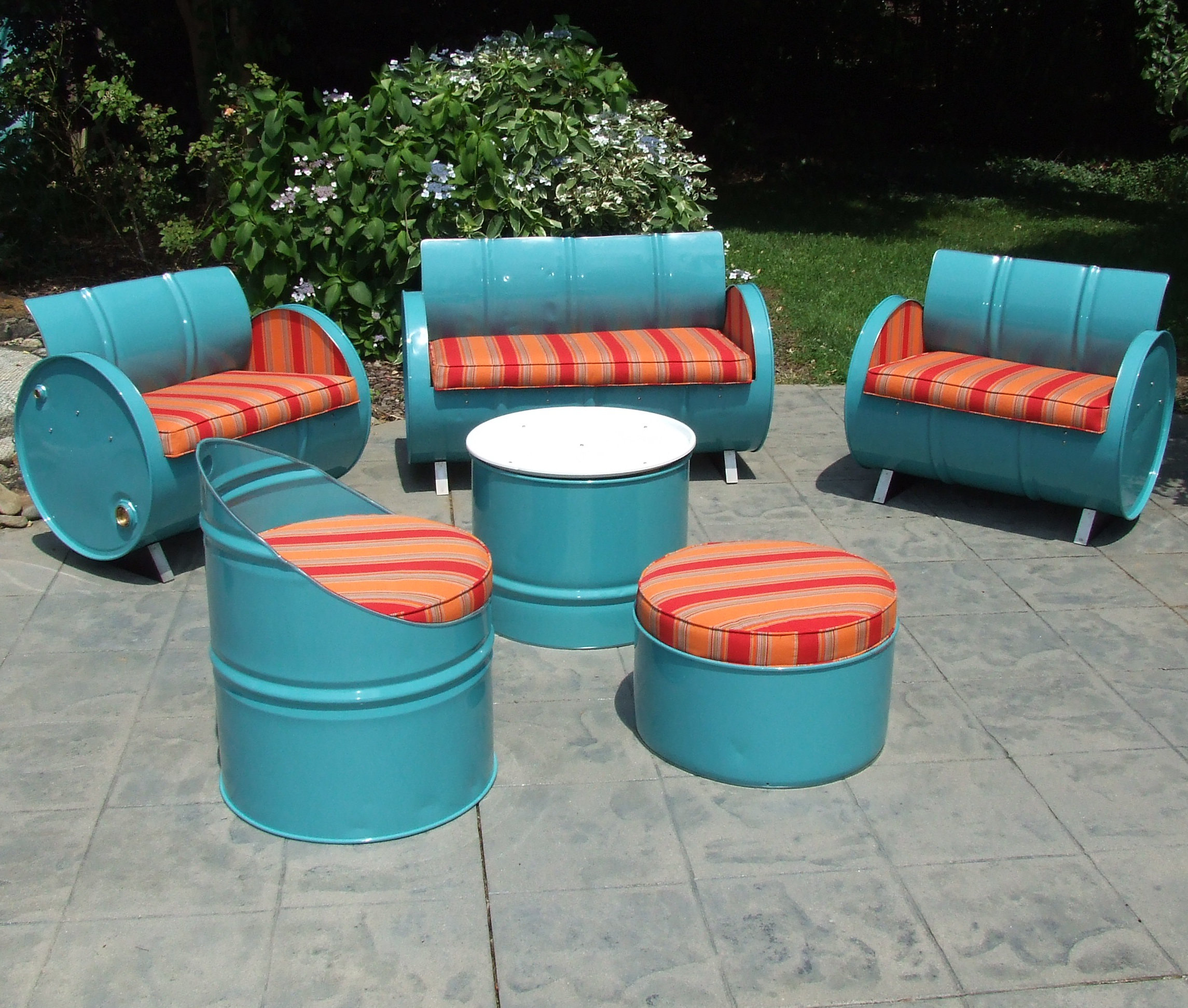 Tahoe 6 Piece Sunbrella Sofa Set With Cushions
