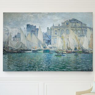 The Museum At Le Havre by Claude Monet - Print on Canvas