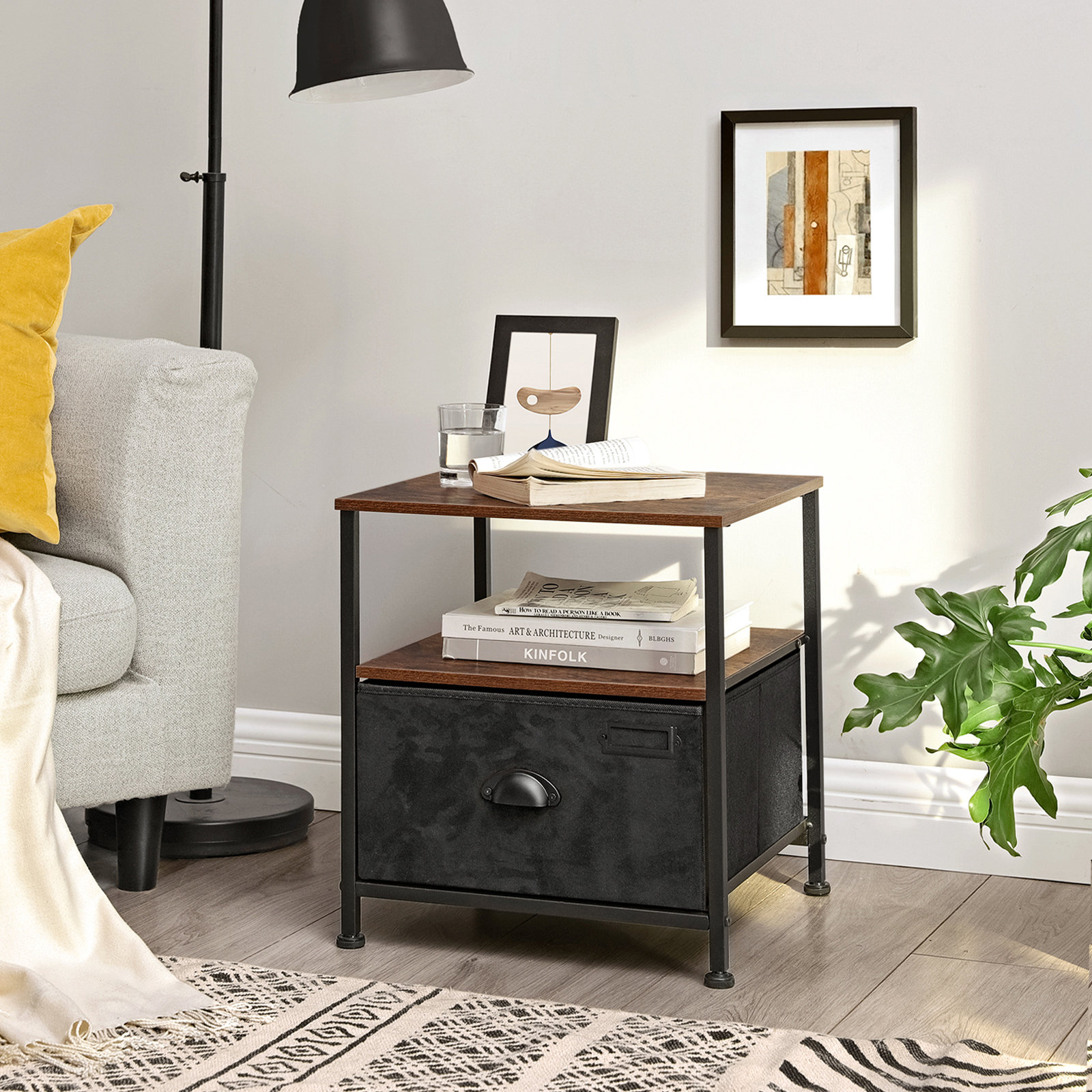 metal nightstand metal nightstand