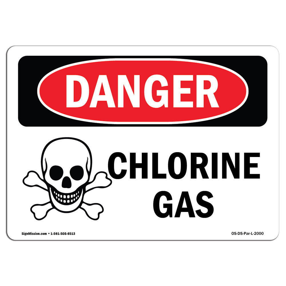 SignMission Chlorine Gas Sign Wayfair