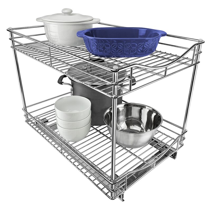 Lynk Professional 2 Tier 14 X 21 Sliding Under Cabinet Pull Out